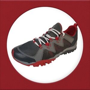 Merrell Men's‎ Tetrex Rapid Crest Hiking Water Shoe Red Charcoal Size 14 J12855